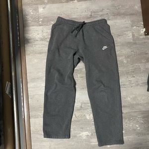 Gray Nike sweatpants